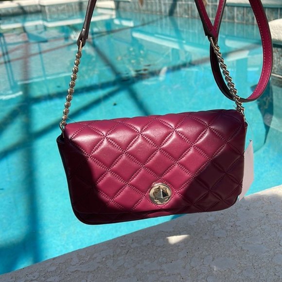 Kate Spade Natalia Crossbody Blackberry Preserve - Picture 4 of 15